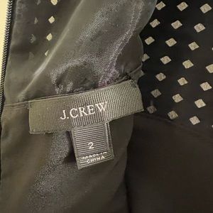 J. Crew, Black dress in a size 2.